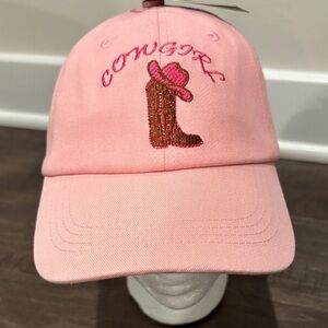 Marcus Adler NY Cowgirl embroidered boots adjustable hat/cap,Western,everyday